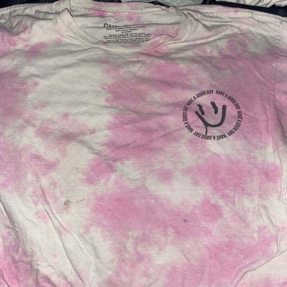 Chin Up Apparel Pink Tie-Dye Tee